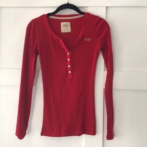 Long sleeve Hollister Henley